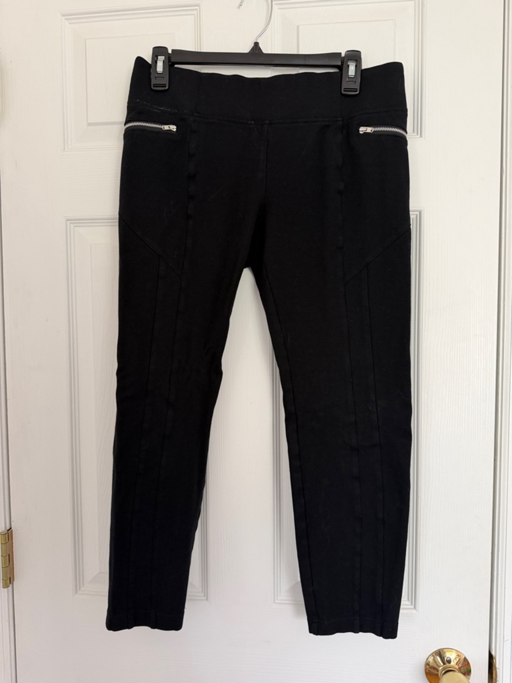 INC Women’s Black Zipper Leggings